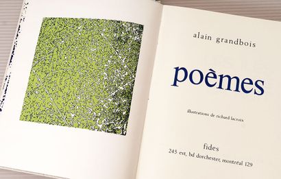 [Richard Lacroix] - Grandbois, Alain
Poèmes
Fides...