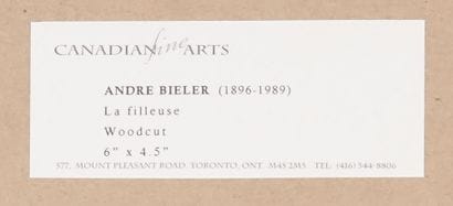 BIELER, André-Charles (1896-1989)
