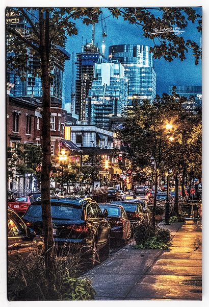 LASZLO MONTREAL (actif XXIe)
Montréal, la...