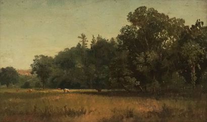 MARTIN, Thomas Mower (1838-1934)
Prairie
Huile...