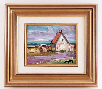 AYOTTE, Léo (1909-1976)
Sans titre - Maison
Huile...