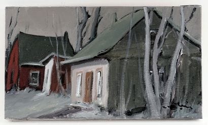 CANTIN, Roger (1930-2018)
Sans titre - Maisons
Huile...