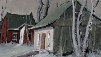 CANTIN, Roger (1930-2018)
Sans titre - Maisons
Huile...