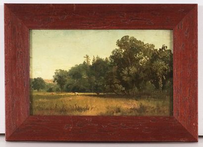 MARTIN, Thomas Mower (1838-1934)
Prairie
Huile...