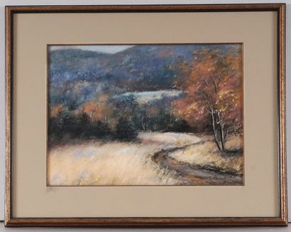 POISSANT, Marc (1945-)
Sans titre - Paysage
Pastel
Signé...