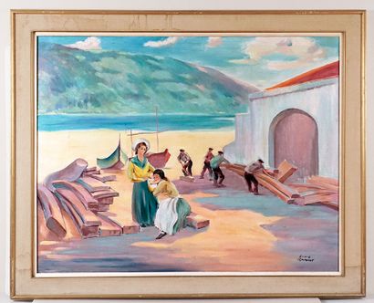 RAMAUT, Louis (1916-1973)
Sans titre - Famille...
