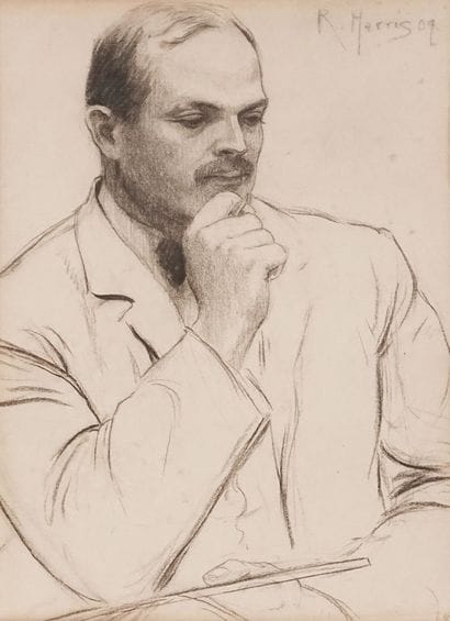 HARRIS, Robert (1849-1919)
Portrait d'un...
