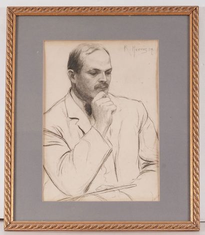 HARRIS, Robert (1849-1919)
Portrait d'un...
