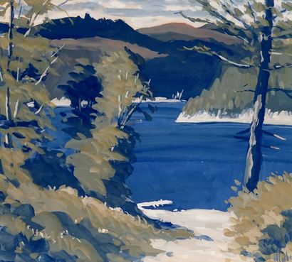 CORBEIL, Wilfrid (1893-1979)
Sans titre -...