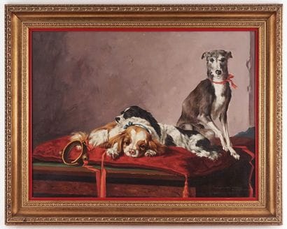 VAN DYKHOF, Gerard (1933-)
D'après Anne VALLAYER-COSTER...