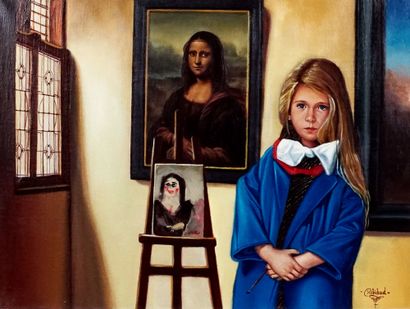 ROBICHAUD, Louis (1963-)
La modèle
Huile...