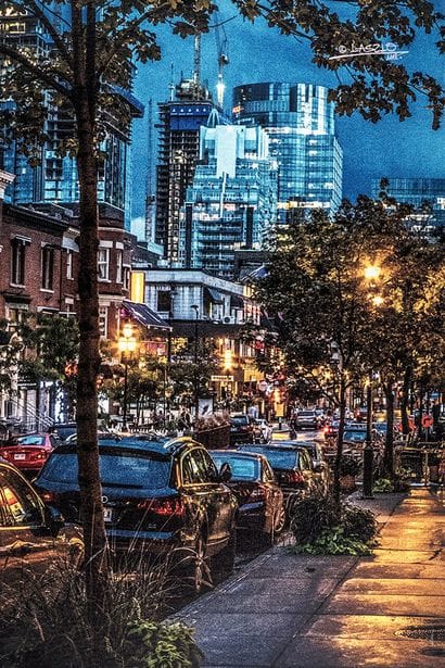LASZLO MONTREAL (actif XXIe)
Montréal, la...