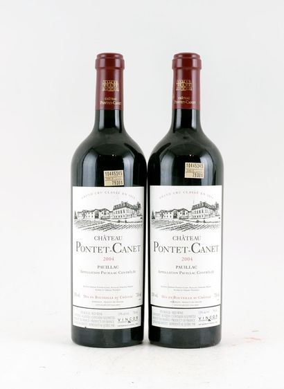 Château Pontet-Canet 2004 - 2 bouteilles