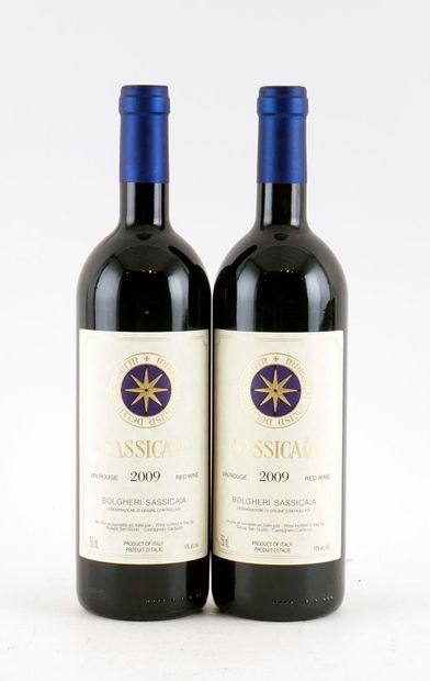Sassicaia 2009 - 2 bouteilles