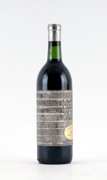 Ridge Vineyards York Creek Cabernet Sauvignon...