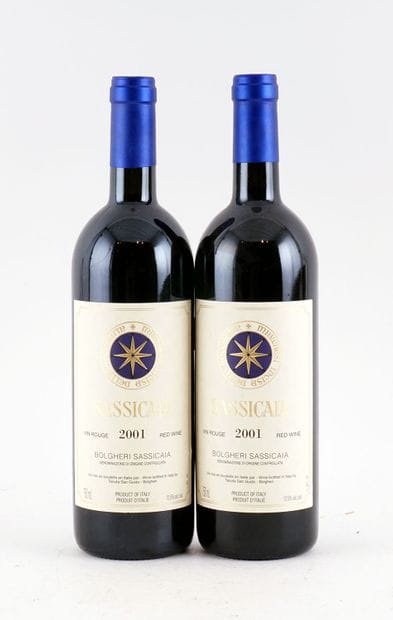 Sassicaia 2001 - 2 bouteilles