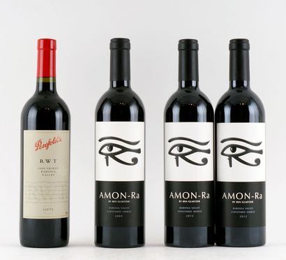 Amon-Ra 2009, 2012 Penfolds RWT 2008 - 4...