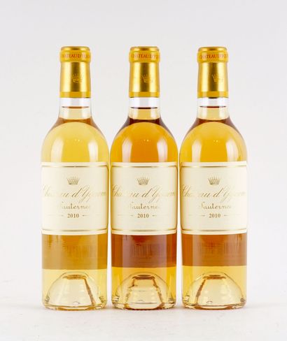 Château d'Yquem 2010 - 3 bouteilles de 3...