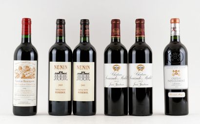 Sélection de Vins de Bordeaux - 6 boutei...
