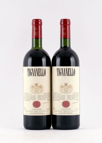 Tignanello 1990 - 2 bouteilles