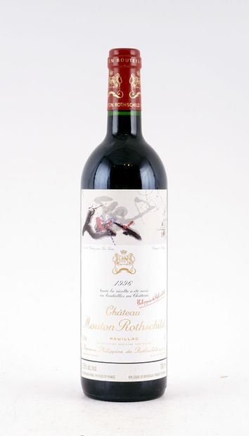 Château Mouton Rothschild 1996 - 1 boute...