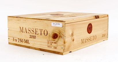 Masseto 2010 - 3 bouteilles