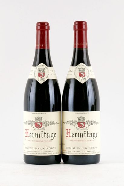 Hermitage 1998, Jean-Louis Chave - 2 bou...
