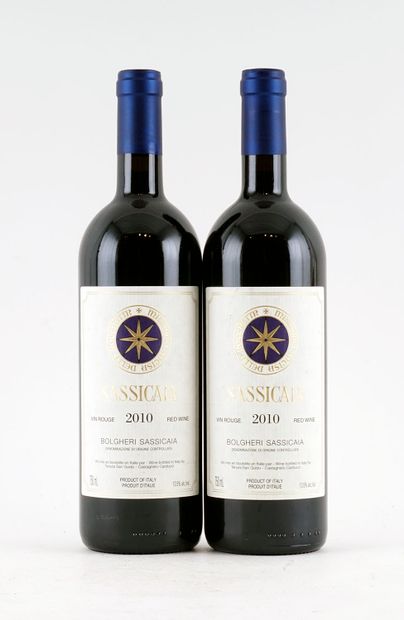 Sassicaia 2010 - 2 bouteilles