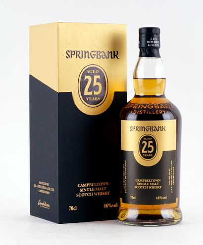 Springbank 25 Year Old - 1 bouteille