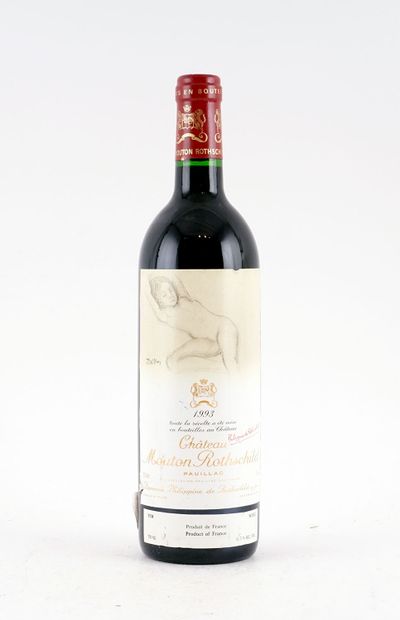 Château Mouton Rothschild 1993 - 1 boute...