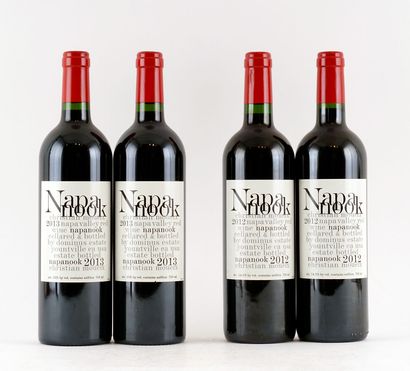 Dominus Napanook 2012 2013 - 4 bouteille...