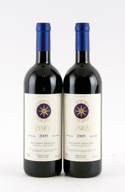 Sassicaia 2009 - 2 bouteilles