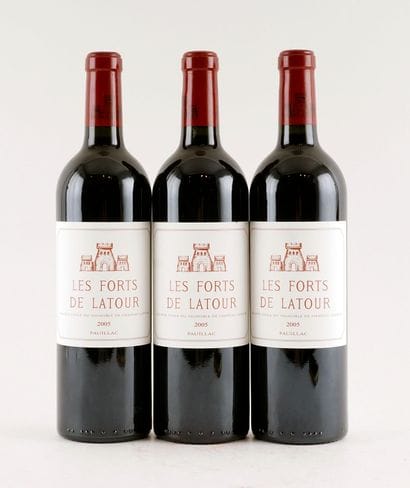 Les Forts de Latour 2005 - 3 bouteilles