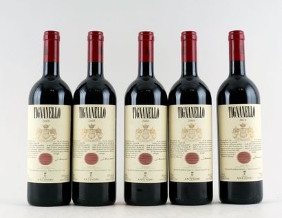 Tignanello 2008, 2009 2010 - 5 bouteille...