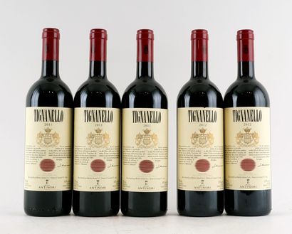 Tignanello 2011 2012 - 5 bouteilles