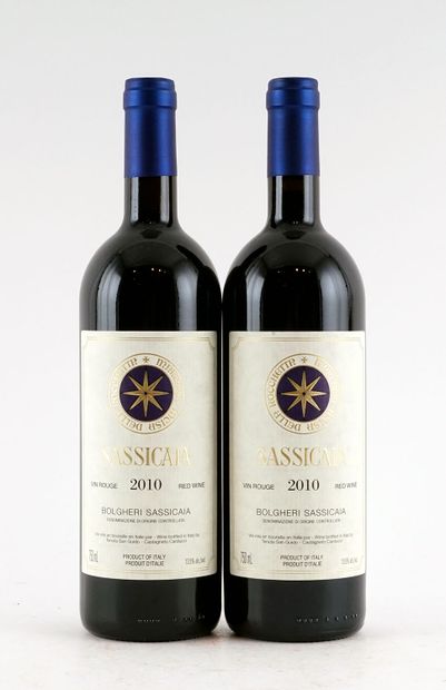 Sassicaia 2010 - 2 bouteilles