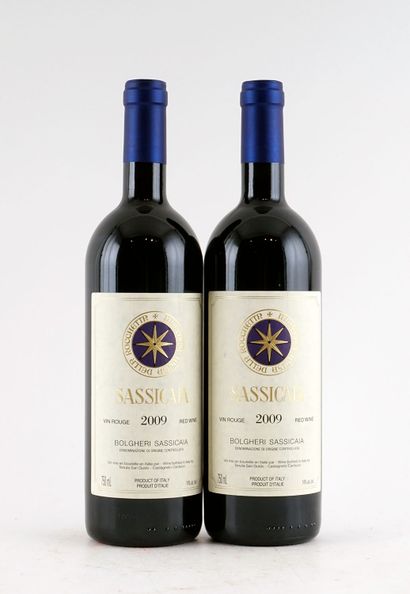 Sassicaia 2009 - 2 bouteilles
