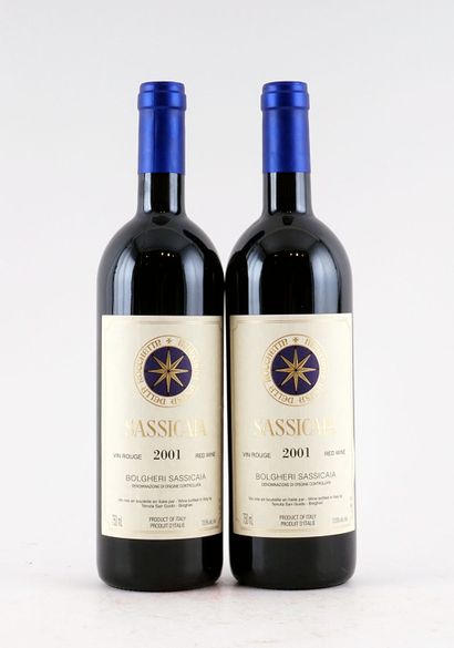 Sassicaia 2001 - 2 bouteilles