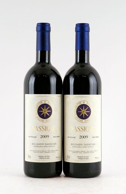 Sassicaia 2009 - 2 bouteilles