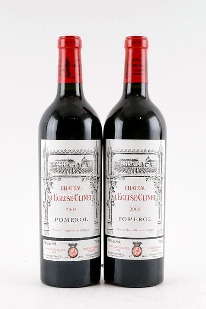 Château L'Église-Clinet 2005 - 2 bouteil...