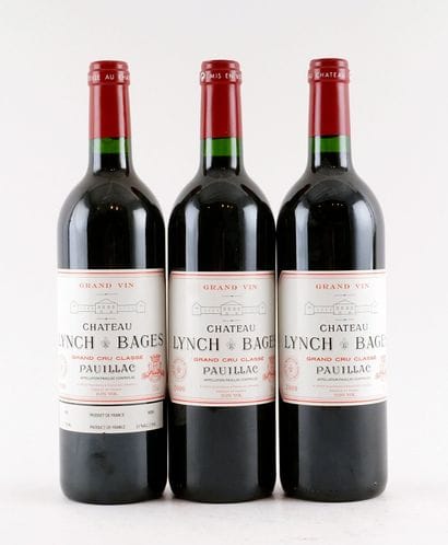 Château Lynch Bages 2000 - 3 bouteilles