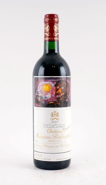 Château Mouton Rothschild 1998 - 1 boute...