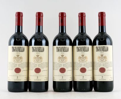 Tignanello 2014 2016 - 5 bouteilles