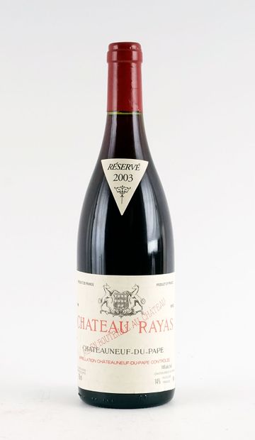 Château Rayas Réservé 2003 - 1 bouteille