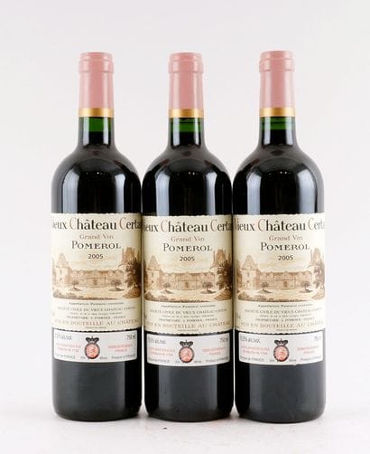 Vieux Château Certan 2005 - 3 bouteilles