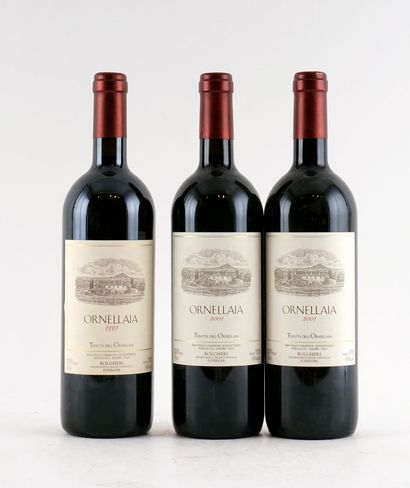 Ornellaia 1999 2001 - 3 bouteilles
