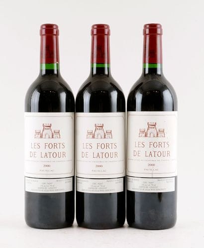 Les Forts de Latour 2000 - 3 bouteilles