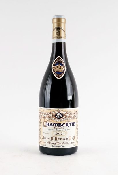 Chambertin Grand Cru 2012, Armand Rousseau...