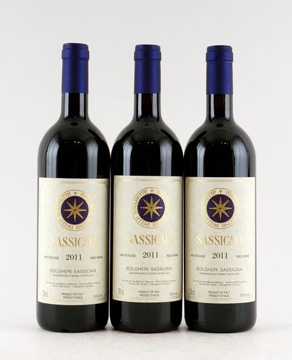 Sassicaia 2011 - 3 bouteilles