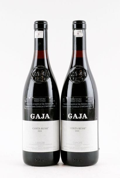 Gaja Costa Russi 2001 - 2 bouteilles